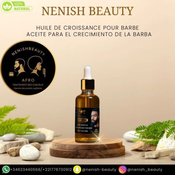 huile de croissance pour barbe / aceite para el crecimiento de la barba huile de croissance pour barbe / aceite para el crecimiento de la barba