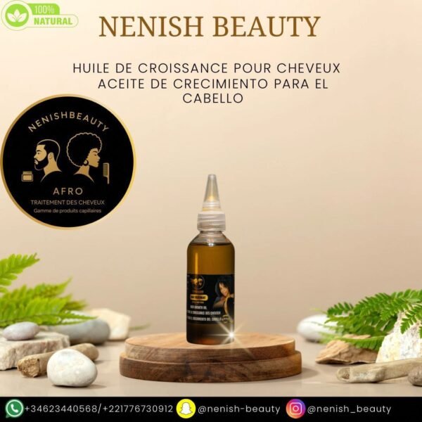 Huile de Croissance pour Cheveux – Aceite de Crecimiento para el Cabello Huile de Croissance pour Cheveux – Aceite de Crecimiento para el Cabello